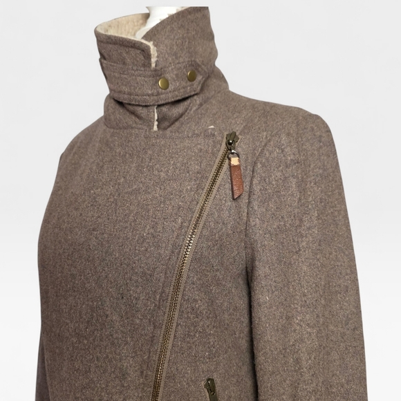 Gentle Fawn Brown and Cream Teddy Jacket - Picture 3 of 13